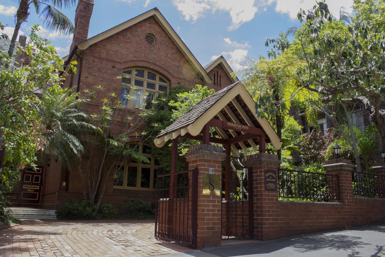 Simpsons Of Potts Point Sidney Exterior foto