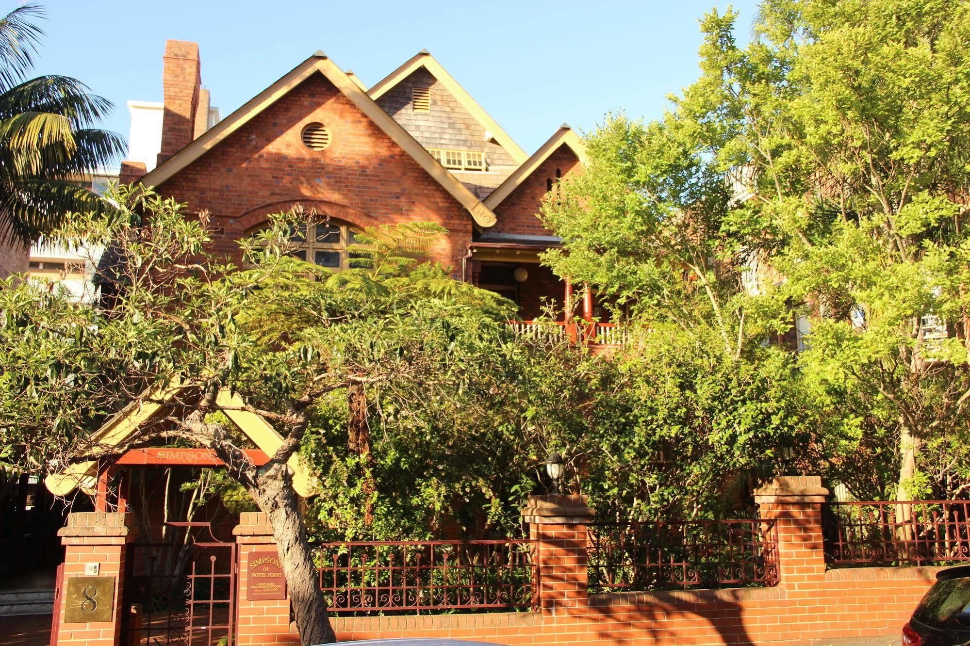 Simpsons Of Potts Point Sidney Exterior foto